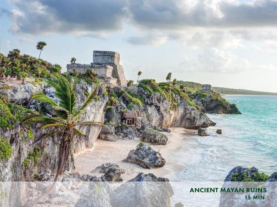 Villa Nimi Architectural Masterpiece Experience Private Pool & Great Concierge Service By Hum Living Tulum Esterno foto