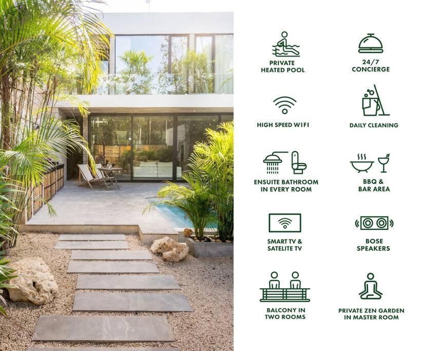 Villa Nimi Architectural Masterpiece Experience Private Pool & Great Concierge Service By Hum Living Tulum Esterno foto